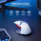 Inphic IN9 Tri-mode Wireless Bluetooth Gaming Office Computer Mouse