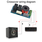 SP-122 120W Single Pure Midrange Crossover Board Hi-Fi Speaker Conversion Divider, SP-122