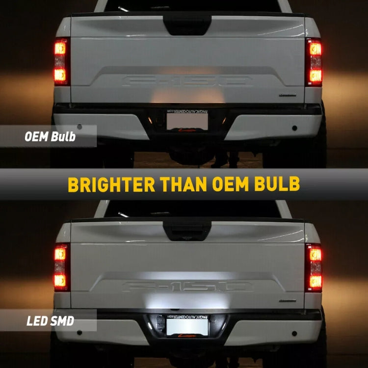 2pcs For 2015 Ford F-150 Raptor LED License Plate Light, 2pcs