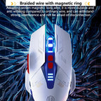Inphic W9P Glowing Computer Gaming Wired Mouse
