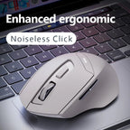 Inphic DR6 2.4G Wireless + Bluetooth 5.0/4.0 Tri-mode Charging Mute Office Gaming Computer Mouse, DR6