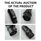 TYPE1-TYPE2 New Energy Vehicle Charging Pile Adapter, TYPE1-TYPE2