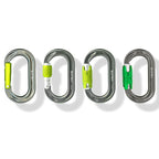 XINDA HH-9769 22/24kN High-strength Outdoor Rock Climbing Load-bearing Lock, Straight, Threaded, Two-stage, Three-stage