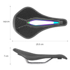 PROMEND SD-577 Bicycle Honeycomb Bionic Structure Saddle Hollow Steel Bow Breathable Comfort Saddle, SD-577