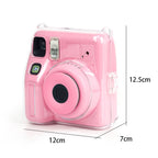For Fujifilm instax mini SE Photo Bag Crystal Case Shoulder Strap Rope Sticker Set