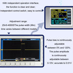 JUNTEK Programmable Dual-Channel DDS Function Arbitrary Waveform Signal Generator, 15MHz, 30MHz, 40MHz, 50MHz, 60MHz
