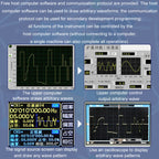JUNTEK Programmable Dual-Channel DDS Function Arbitrary Waveform Signal Generator, 15MHz, 30MHz, 40MHz, 50MHz, 60MHz