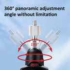 All-Metal Structure Projector Stand With Gimbal Supports 360-Degree Rotation
