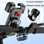 Motorcycle Mountain Bike Shock And Shaking Absorbing Riding Navigation Stand, YYS-680