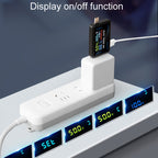 6527-Q Multifunctional Digital Voltage And Current Meter Portable Capacity Tester, 6527-Q