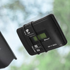 Automotive Removable ETC Slide Bracket Car Anti-Drop Holder, Black, Transparent