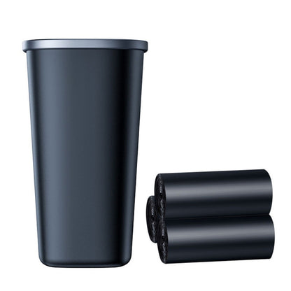 Simple Car Trash Can Automobile Storage Bin With Trash Bag