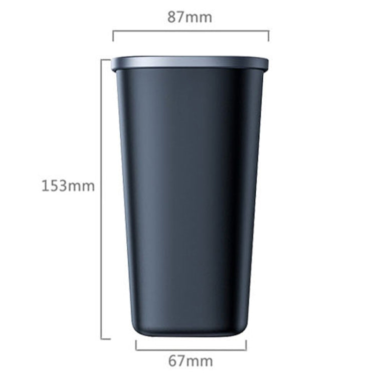 Simple Car Trash Can Automobile Storage Bin With Trash Bag