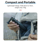 TELESIN Mini Selfie Stick Quick Release Tripod 15-40cm for DJI, Insta360, GoPro and Other Action Cameras, S1-MNP-02