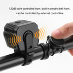 Bicycle Night Riding High Brightness Headlight Flashlight, Headlight, Horn Light