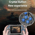 Q8 Handheld Game Console 3.0 Inch Screen Support TV Connection Built In 800 Games, Singles Transparent Gray, Singles Transparent Blue, Singles Transparent Purple, Doubles Transparent Gray, Doubles Transparent Blue, Doubles Transparent Purple