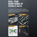 HUD Head-up Display OBD LCD Mileage Speedometer