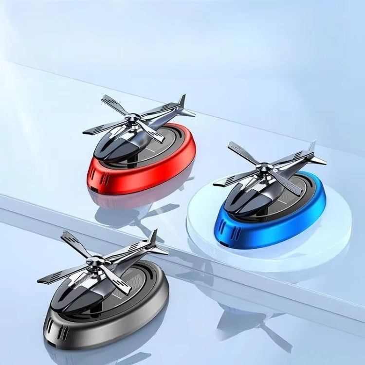 Car-Mounted Solar Rotating Airplane Aromatherapy Ornaments