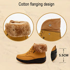 Autumn Winter Warm Ankle Boots Women Plush Cotton Shoes Shake Sneakers, 35, 36, 37, 38, 39, 40