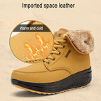 Autumn Winter Warm Ankle Boots Women Plush Cotton Shoes Shake Sneakers, 35, 36, 37, 38, 39, 40
