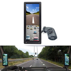 10.36 inch Wired HD 1 Drag 1 Blind Zone Monitor Universal AHD Reversing Kit, Right, Left