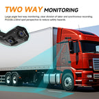 10.36 inch Wired HD 1 Drag 1 Blind Zone Monitor Universal AHD Reversing Kit, Right, Left