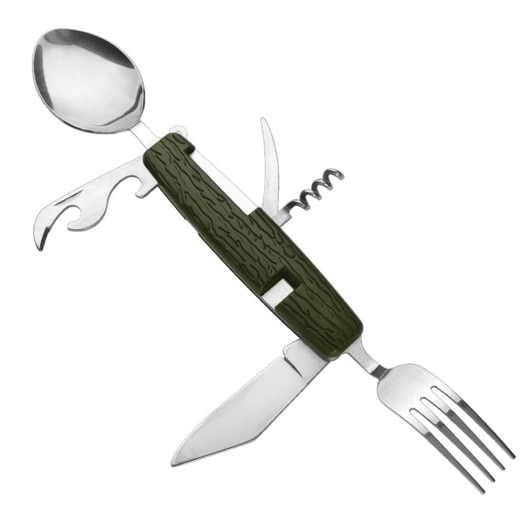 6-Opening Multifunctional Outdoor Camping Detachable Folding Tableware