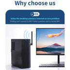 COMFAST CF-940F  300Mbps WiFi6 USB Adapter 2.4GHz WiFi Antena Wireless Network Card, CF-940F