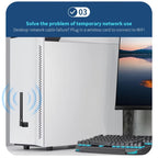 COMFAST CF-940F  300Mbps WiFi6 USB Adapter 2.4GHz WiFi Antena Wireless Network Card, CF-940F