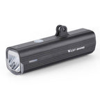 WEST BIKING Bicycle High Lumen Type-C Aluminum Alloy Headlight, Light Without Holder, Light + Aluminum Alloy Computer Holder, Light + Carbon Fiber Integrated Handlebar Computer Holder, Light + Aluminum Alloy Integrated Handlebar Computer Holder