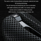 WEST BIKING Road Bicycle Carbon Fiber Ultralight Breathable Seat