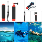Water Floating Grip with 1/4 Inch Screw and Thread For Action Camera Accessories, Water Floating Grip
