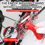 Bicycle Chain Cleaner Visual Immersion Chain Cleaner Brush Road Bike Cleaning Tool