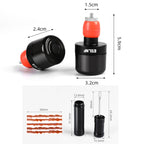 ESLNF Bike Handlebar Light LED Bicycle Turn Signal Cycling Light Waterproof Safety Warning Indicator Lamp, Normal, With Tools