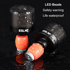 ESLNF Bike Handlebar Light LED Bicycle Turn Signal Cycling Light Waterproof Safety Warning Indicator Lamp, Normal, With Tools