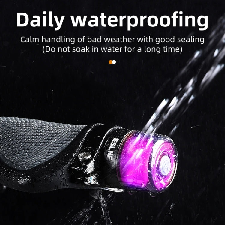 ESLNF Bike Handlebar Light LED Bicycle Turn Signal Cycling Light Waterproof Safety Warning Indicator Lamp, Normal, With Tools