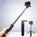 VRIG Tripod Selfie Stick 17-51cm Adjustable Extension Pole for DJI, Insta360, GoPro and Other Action Cameras
