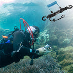 Diving Camera TPU Spring Steel Wire Retractable Anti-lost Rope, Transparent Blue, Transparent Black, Transparent Green, Transparent, Orange, Black, Lake Blue, Transparent Purple