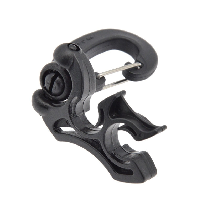 Diving Quick Release Buckle BCD Breathing Regulator Low Pressure Pipe Clamp