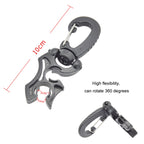Diving Quick Release Buckle BCD Breathing Regulator Low Pressure Pipe Clamp