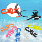 Diving Quick Release Buckle BCD Breathing Regulator Low Pressure Pipe Clamp