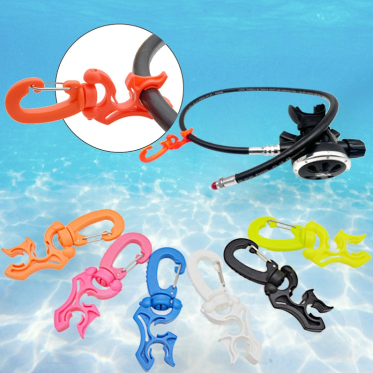 Diving Quick Release Buckle BCD Breathing Regulator Low Pressure Pipe Clamp