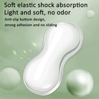 Cool Silicone Keyboard Wrist Rest Mouse Pad Relieve Wrist Fatigue, Small Transparent, Small Transparent Gray, Small Green, Large Transparent, Large Transparent Gray, Large Green