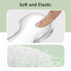 Cool Silicone Keyboard Wrist Rest Mouse Pad Relieve Wrist Fatigue, Small Transparent, Small Transparent Gray, Small Green, Large Transparent, Large Transparent Gray, Large Green