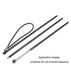 5x10mm Spearfishing Spearfishing Latex Elastic Rubber Band, Yellow, Black, Orange