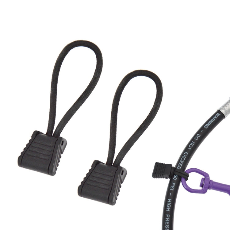 Diving Hose Fixing Elastic Rope Buckle BCD Accessories, 2pcs /Set