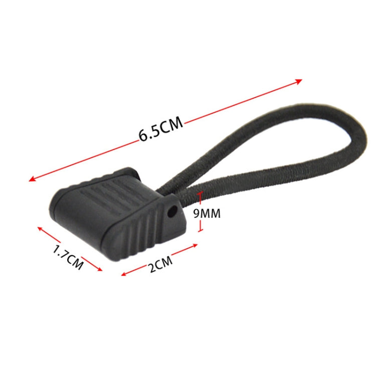 Diving Hose Fixing Elastic Rope Buckle BCD Accessories, 2pcs /Set