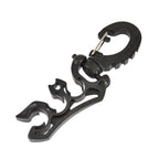 Diving Second-Stage Head Fixing Clamp BC Low-Pressure Hose Clamp, Blue, Black, Fruit Green, Pink, Dark Orange, Luminous Yellow, Light Orange