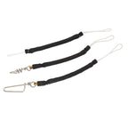 Spear Fork Force Release Shockproof Latex Tube Buffer, Double-ended Dyneema Rope, Triangular Pin Rope, Spiral Pin Rope