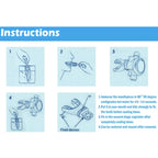 Second Stage Breathing Tube Thermoplastic Silicone Mouthpiece